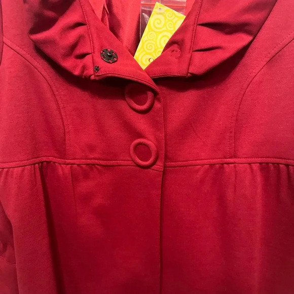 De Jour Jacket NWT QVC Rolled Collar Medium - Picture 11 of 12